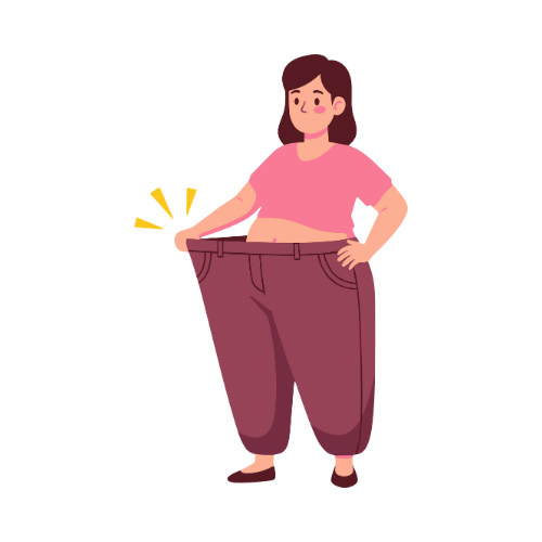 Weight loss through healthy nutrition and metabolic balance