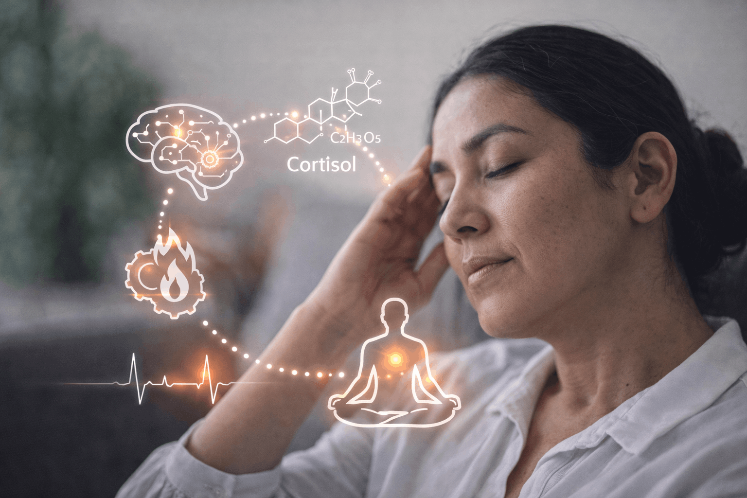 Brain health and emotional resilience supporting cognitive function during aging