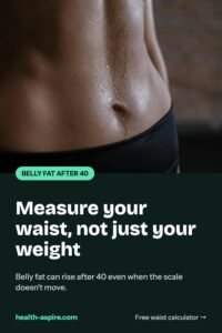 Belly fat after 40