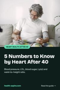 5 numbers every adult over 40 should know