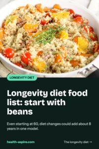 Longevity diet food list
